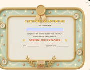 The Explorer Certificate — Day 30 reward
